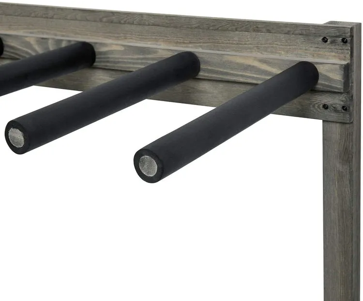 4-Ft Gray Freestanding Vertical Surfboard Storage Rack