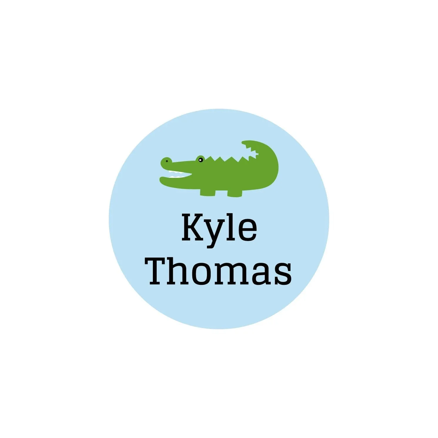 Alligator Clothing Labels