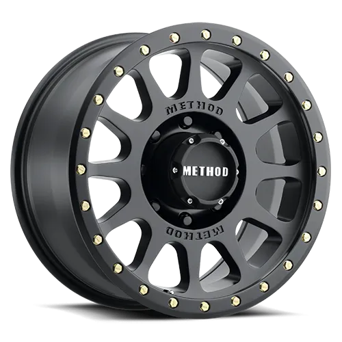 Aluminum Wheels 16x8 NV MR305 Bolt Pattern 8 On 165.1 Offset 0 Lip Size 1.57 Matte Black MB Method