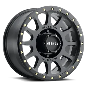 Aluminum Wheels 16x8 NV MR305 Bolt Pattern 8 On 165.1 Offset 0 Lip Size 1.57 Matte Black MB Method