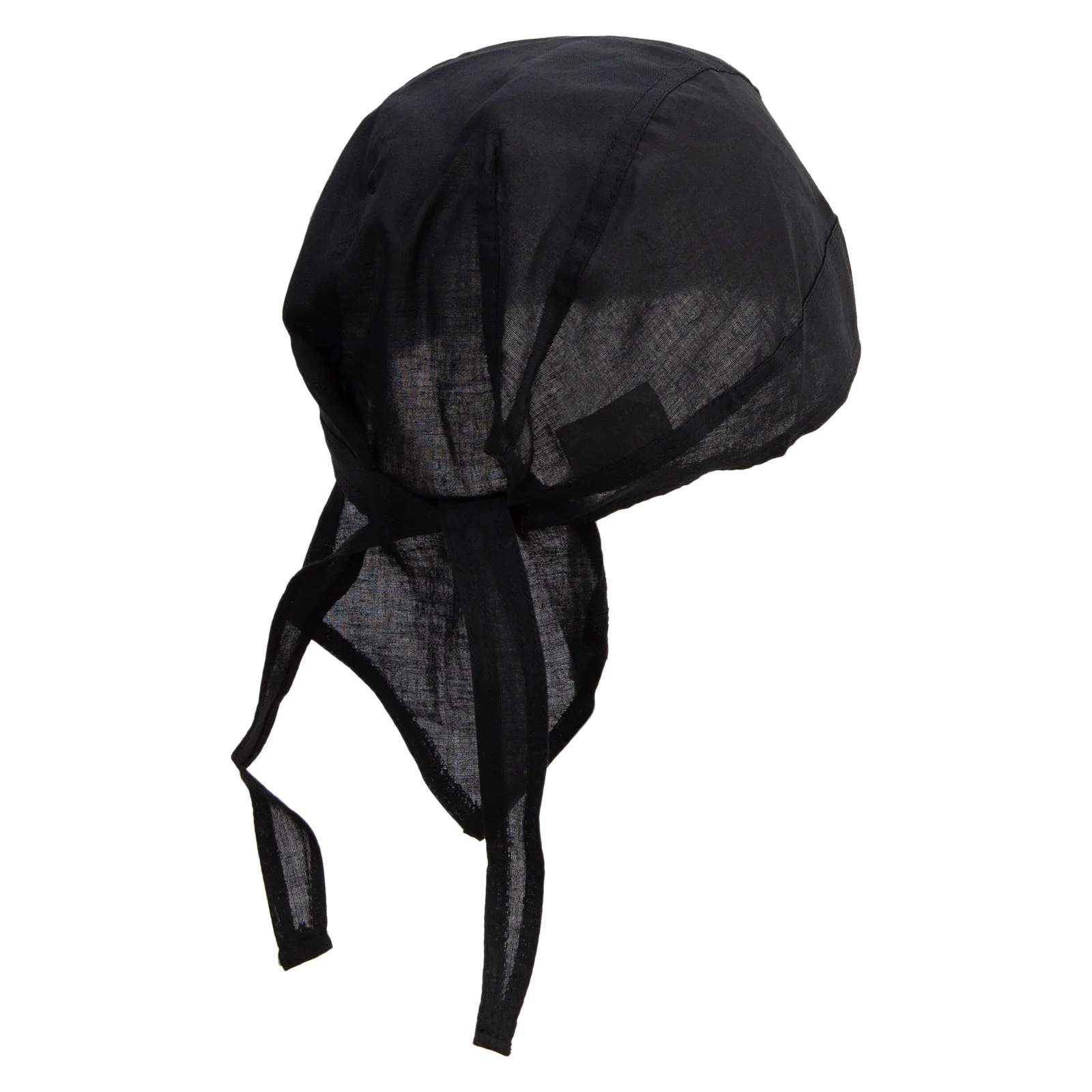 Autumn Trees Embroidered Cotton Poplin Biker Style Head Wrap