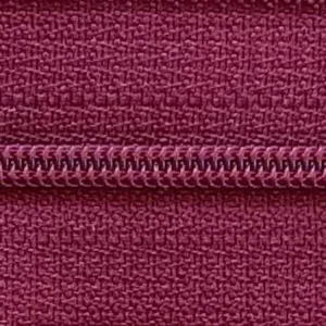 berry | nylon | zipper swatch