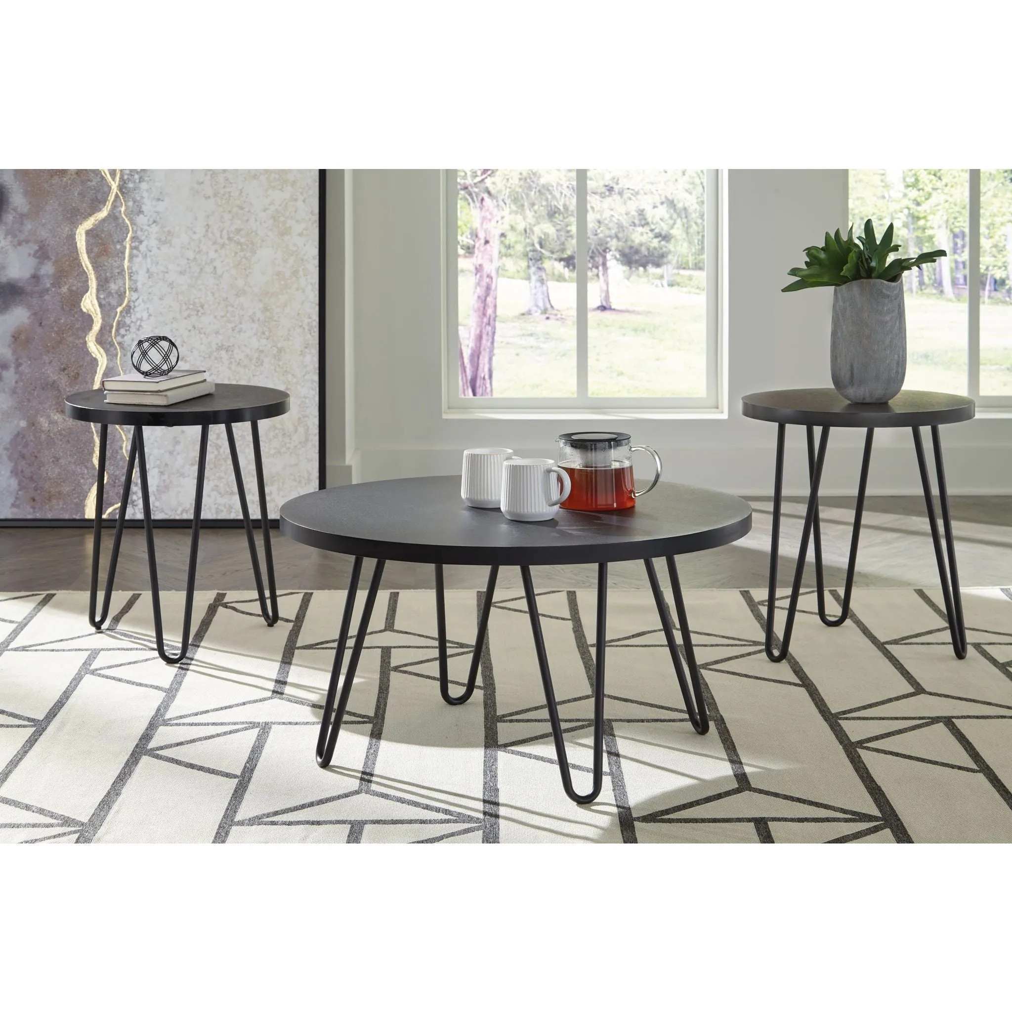 Blitzyn 3 Pack Tables - Black