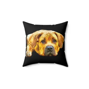 Boerboel- Spun Polyester Throw Pillow