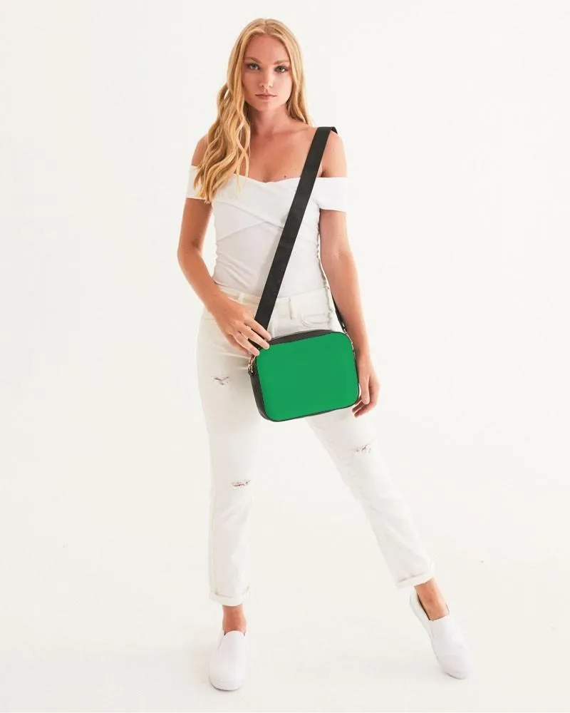Bright Green Crossbody Bag | Bright Pure Green | C100M0Y100K0