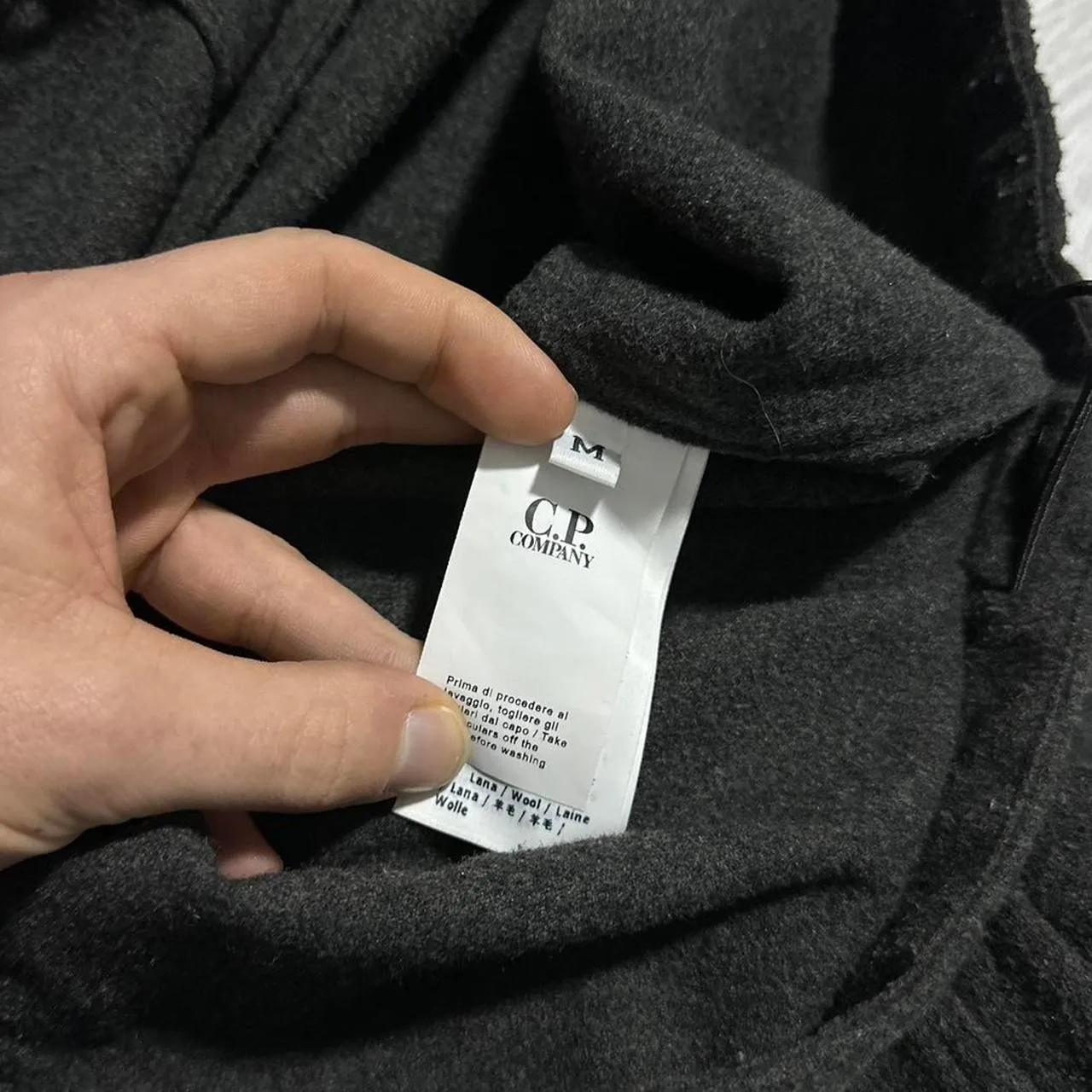 CP Company Grey Wool Jacket