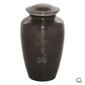 Custom Engraved Basketball Cremation Urn