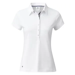 Daily Sports Dina White Womens Golf Polo