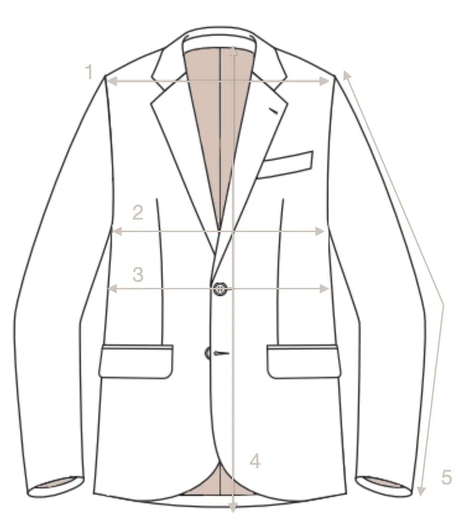 Elson 1892 - Navy Super 110's  Wool Blazer 48 Reg.