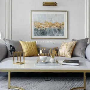 Golden Lux Pillow - Hong Kong, French, British, and American Styles