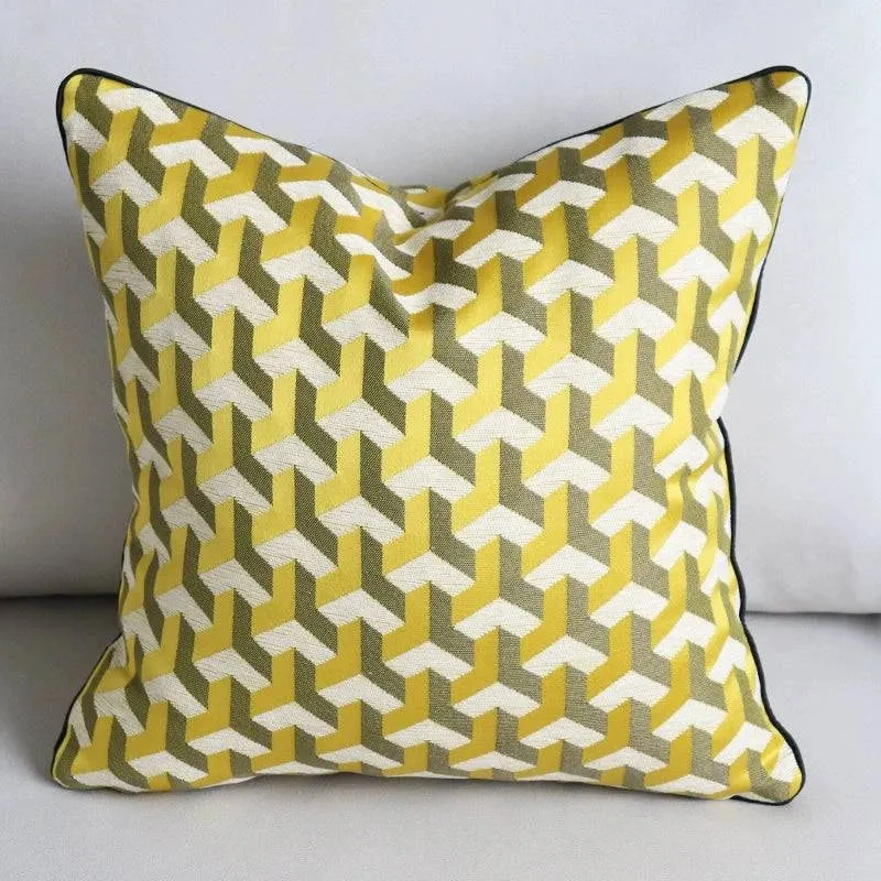 Golden Lux Pillow - Hong Kong, French, British, and American Styles