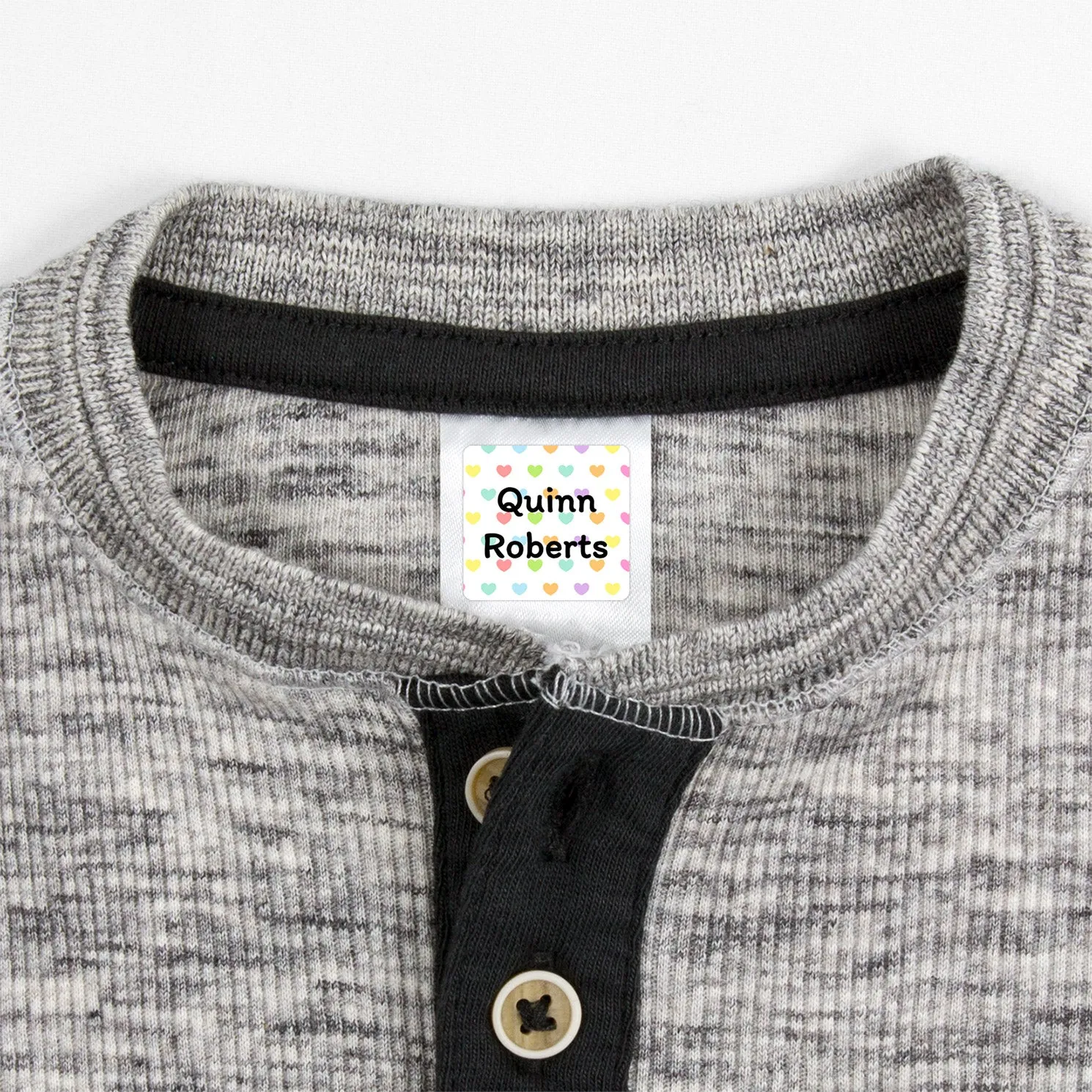 Hearts Clothing Labels