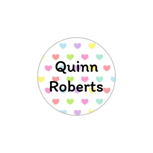 Hearts Clothing Labels