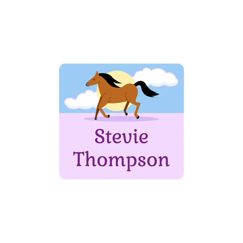 Horse Clothing Labels