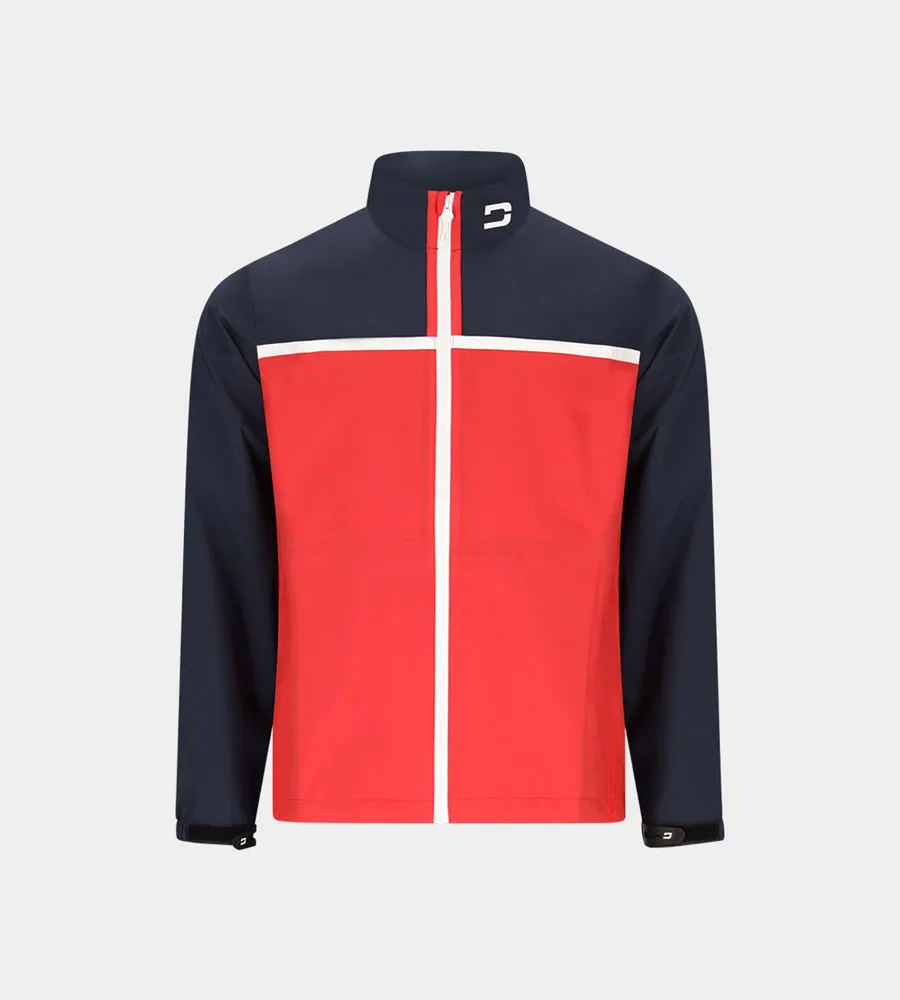 KIDS RUMBLE RAIN JACKET - RED