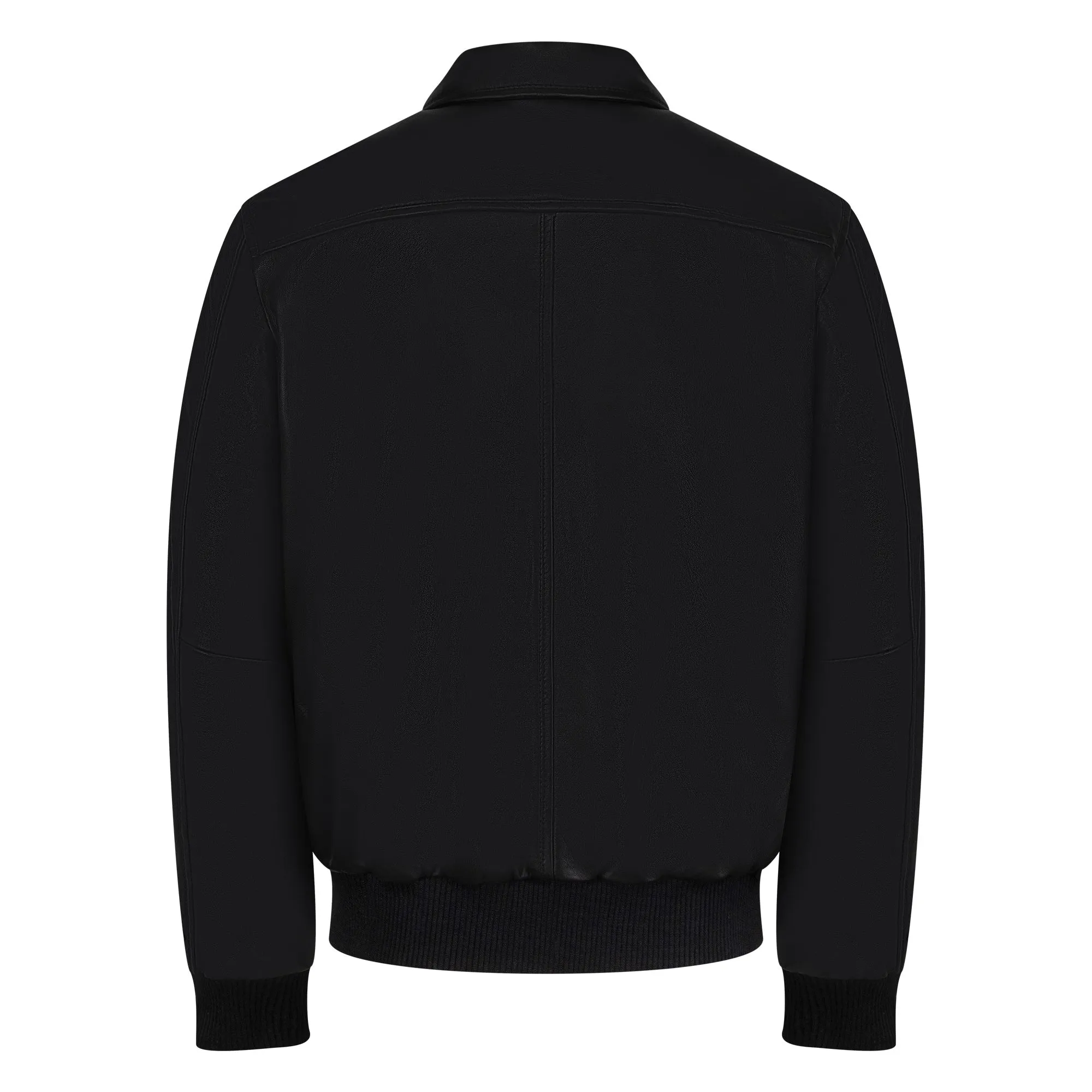 Leather Bomber Jacket Style #2066