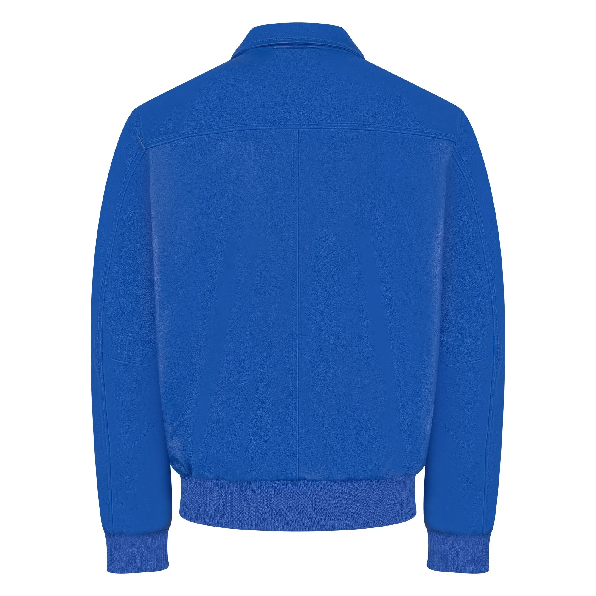 Leather Bomber Jacket Style #2066