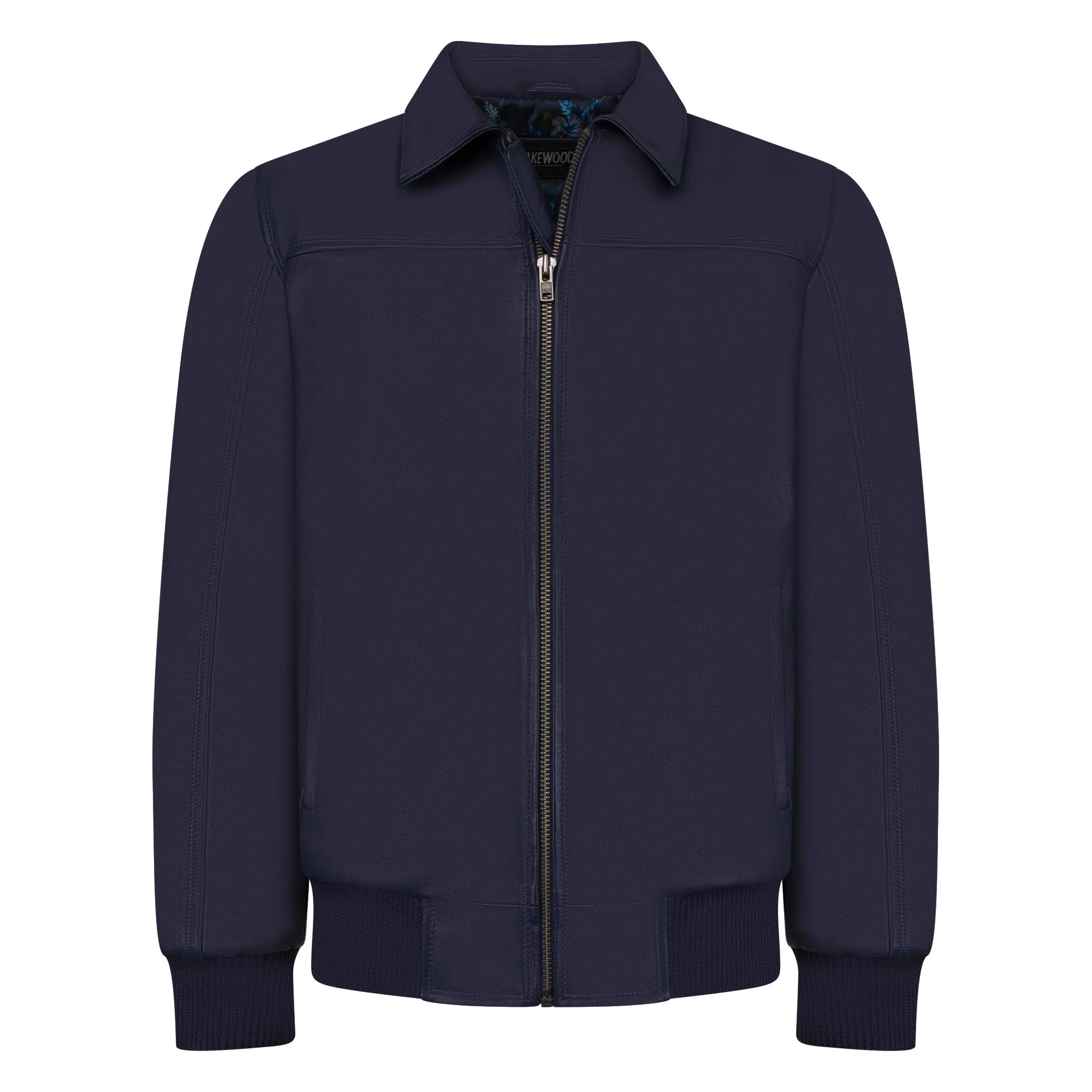 Leather Bomber Jacket Style #2066