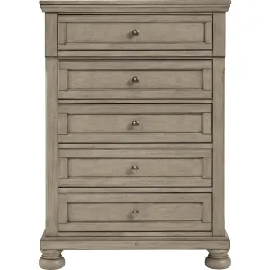 Lettner Chest - Light Gray