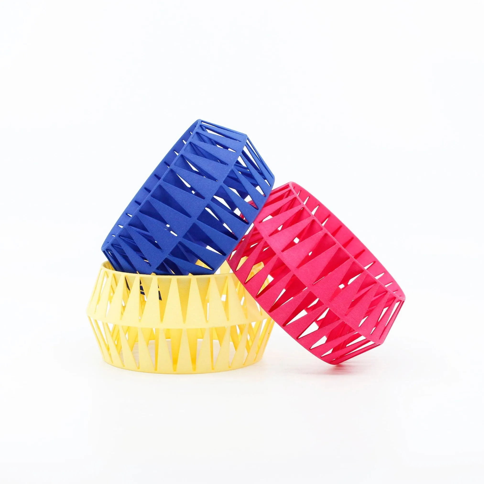 Maison 203: Yellow Tribu Wide Bracelet
