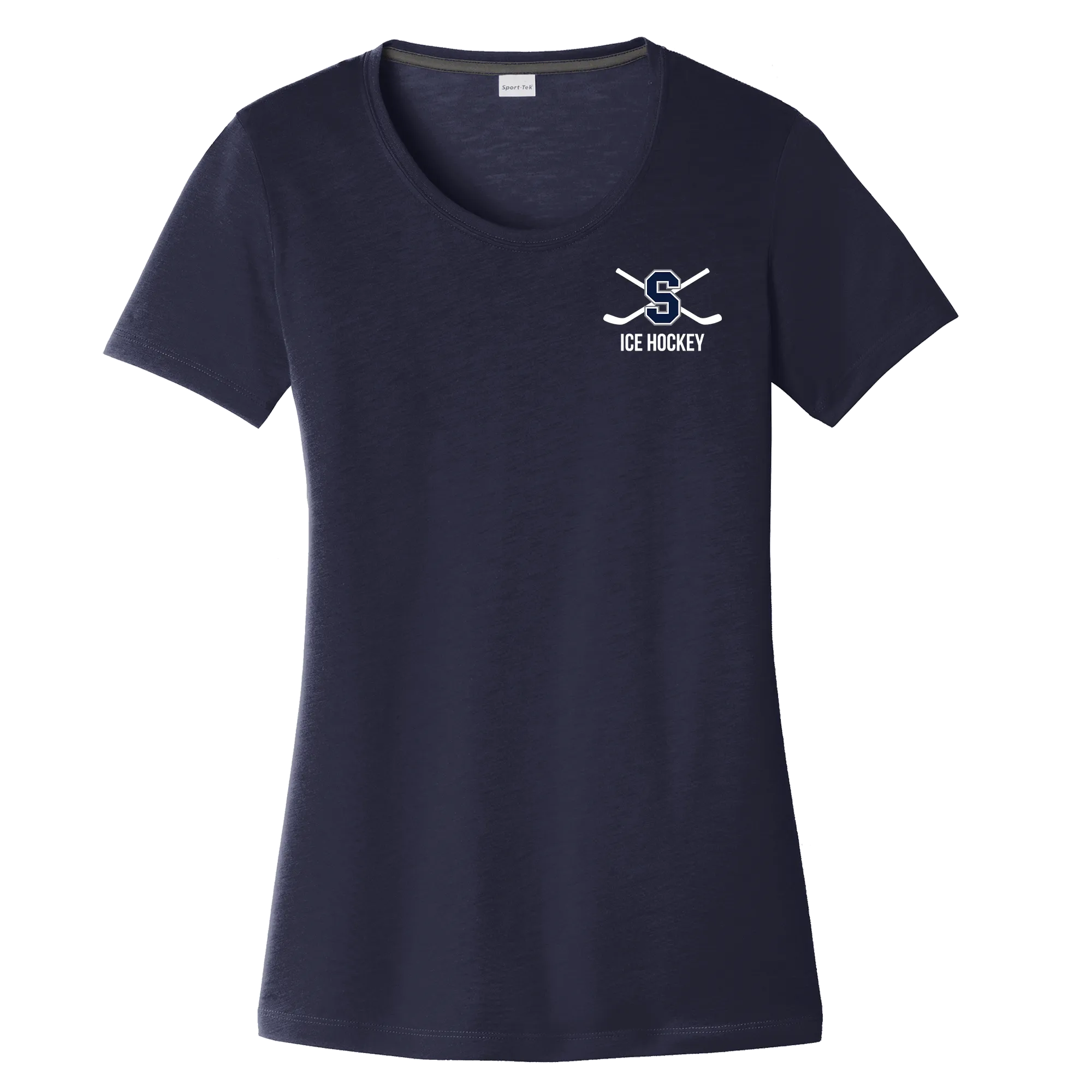 Midd South Hockey Ladies PosiCharge Competitor Cotton Touch Scoop Neck Tee