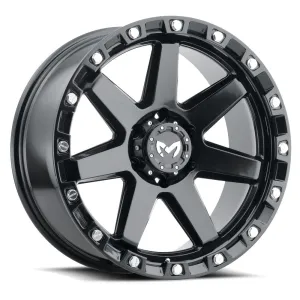 MKW Offroad M203 17X8.5 6X135 6mm Satin Black Wheel