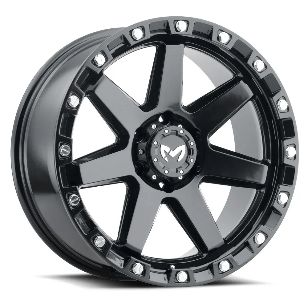 MKW Offroad M203 17X8.5 6X135 6mm Satin Black Wheel