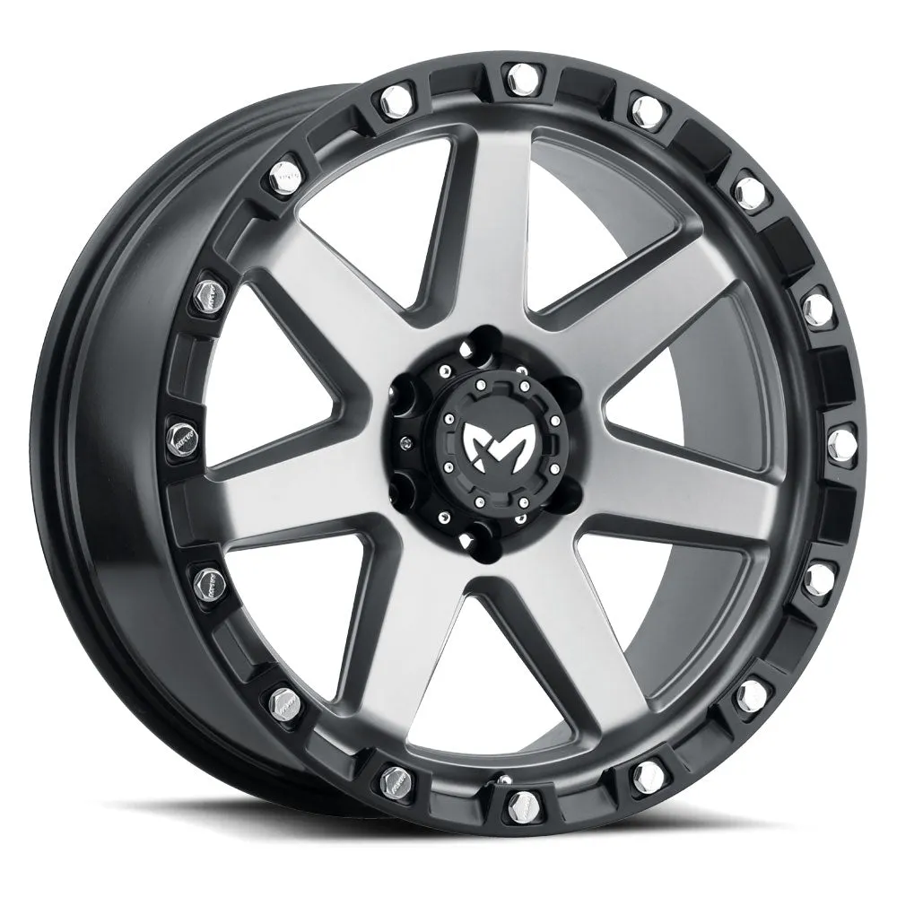 MKW Offroad M203 20X9 5X150 1mm Matte Grey Wheel