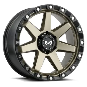 MKW Offroad M203 20X9 6X135 1mm Matte Bronze Wheel