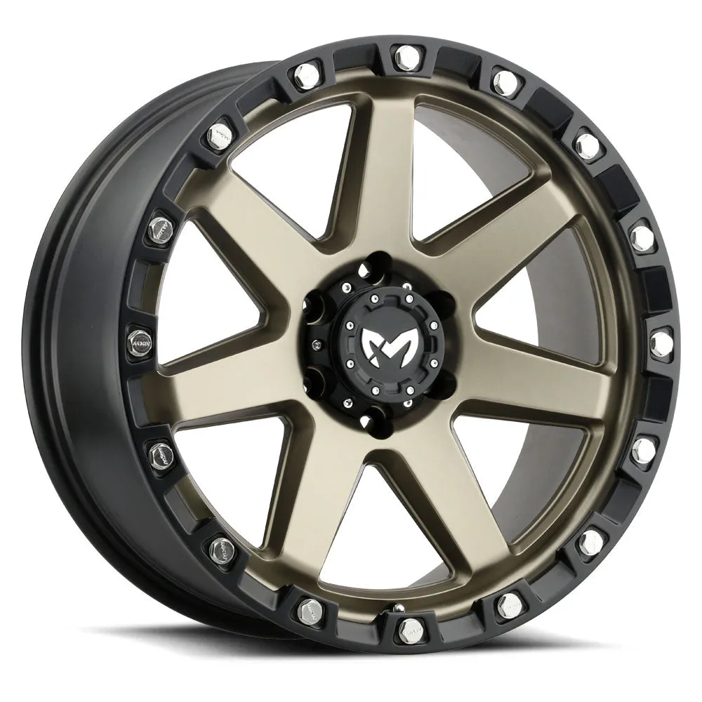 MKW Offroad M203 20X9 6X135 1mm Matte Bronze Wheel