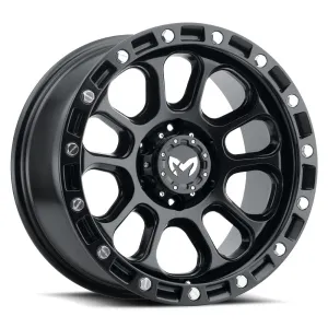 MKW Offroad M204 20X9 5X150 12mm Satin Black Wheel