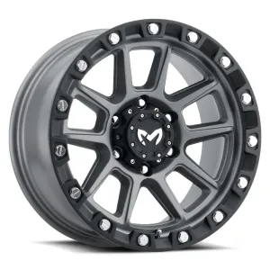MKW Offroad M205 20X9 6X135 12mm Matte Grey Wheel