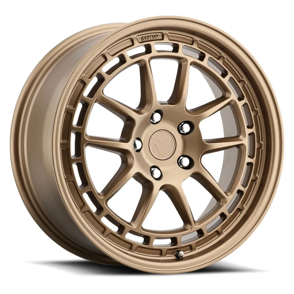 MKW Offroad M208 18X8 5X120 30mm Matte Bronze Wheel