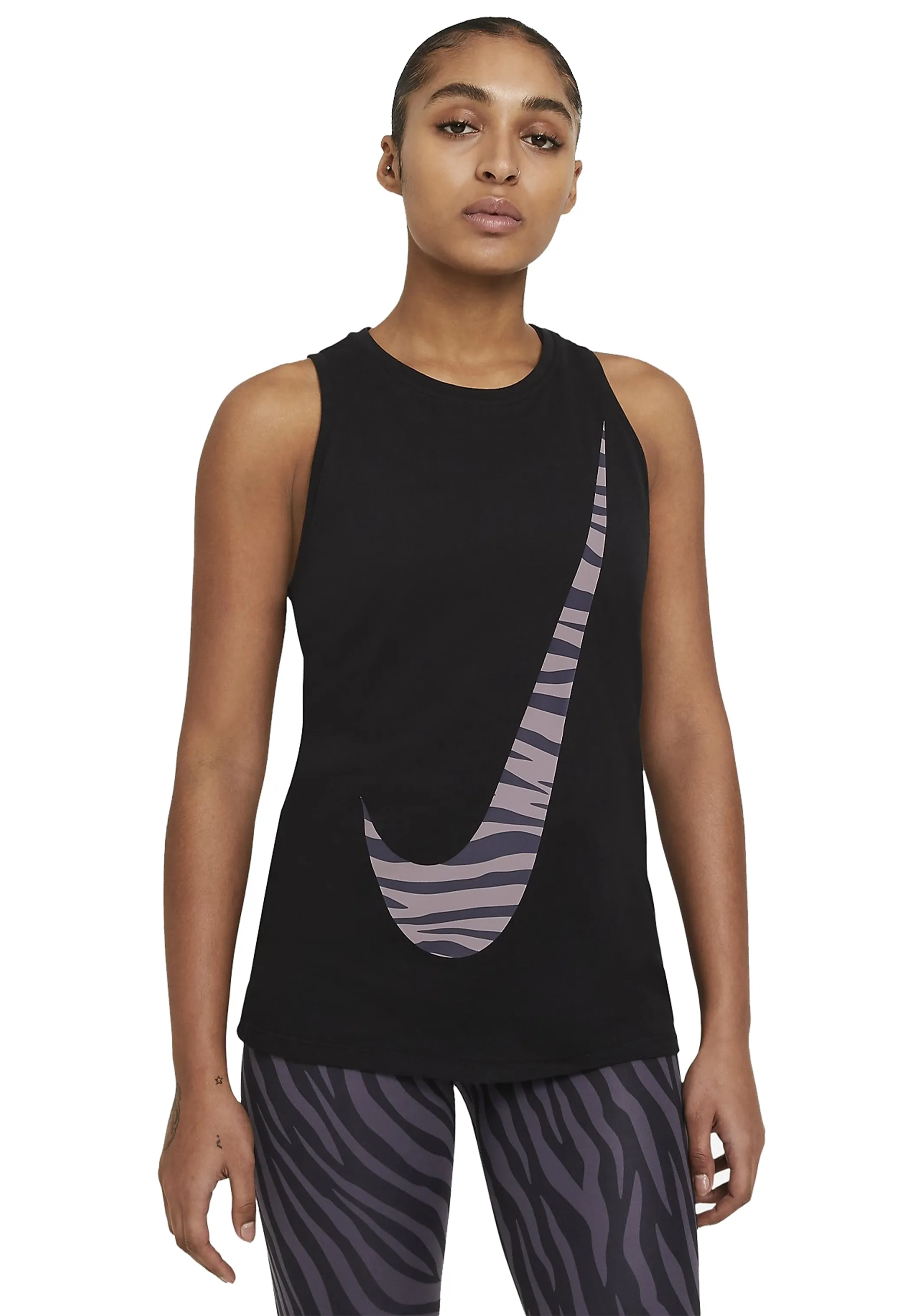 Nike Womens Dry Tank DFC Icon Clash <br> DB9799 010