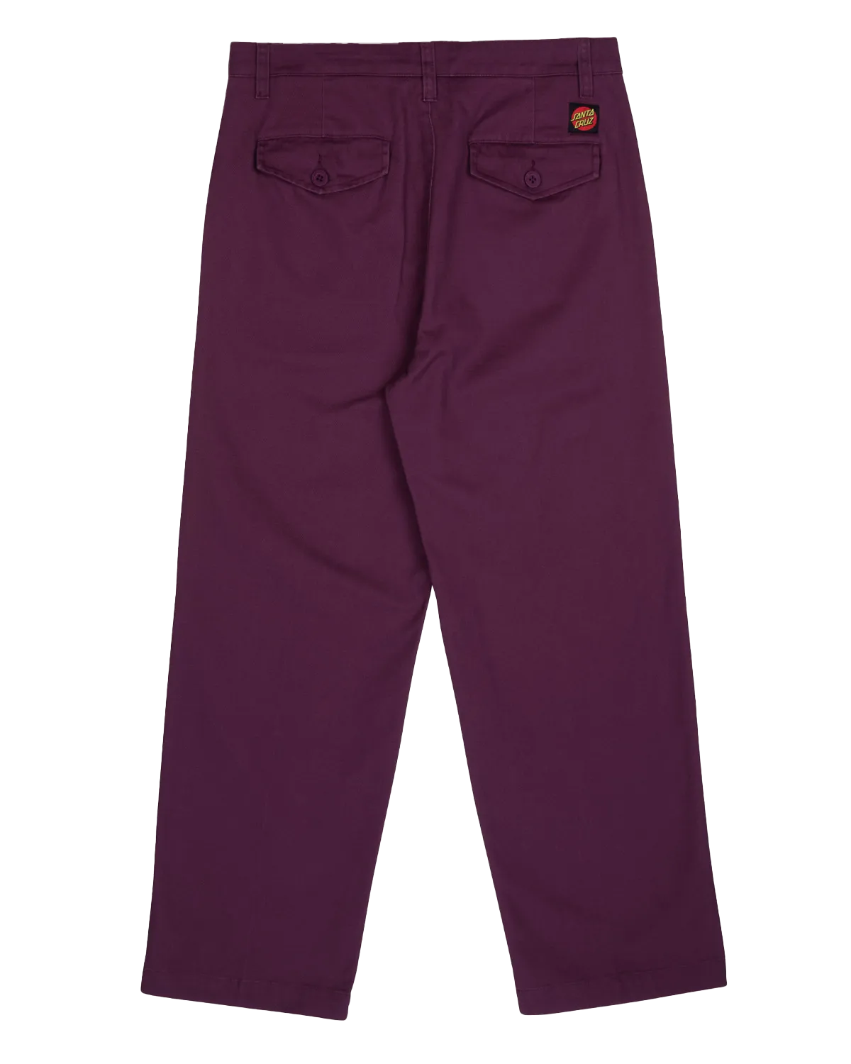 Nolan Chino Trousers in Grape