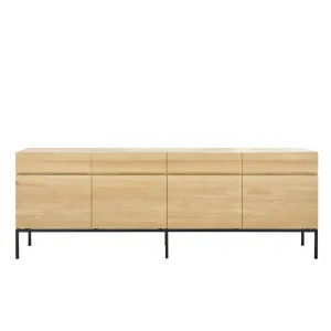 Oak Ligna Sideboard - 87"