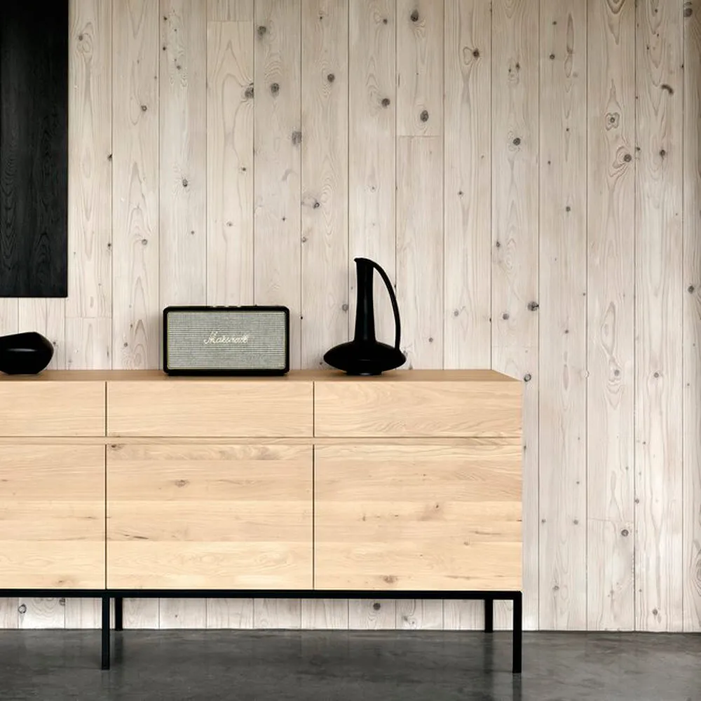 Oak Ligna Sideboard - 87"