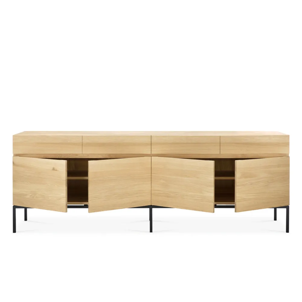 Oak Ligna Sideboard - 87"