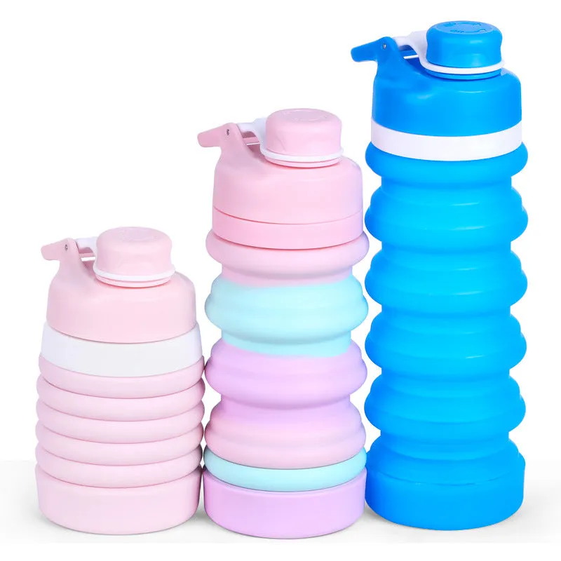 Portable silicone cup customized