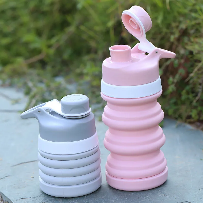 Portable silicone cup customized