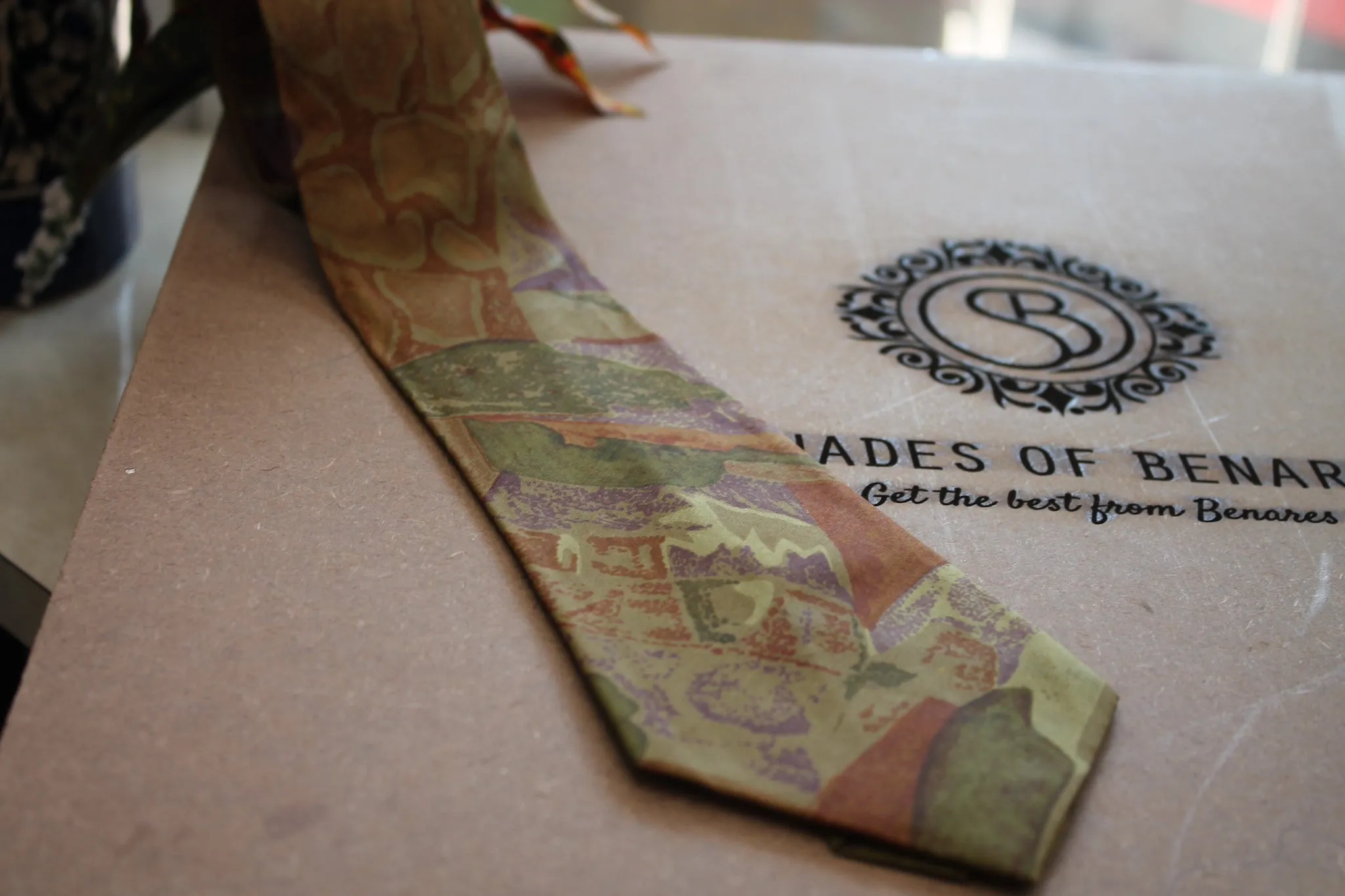 Radiant Mehendi Green Neck Tie