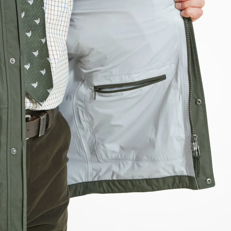 Schoffel Ptarmigan Cirrus Mens Waterproof Coat - River Green