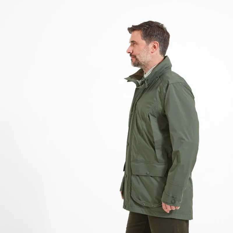 Schoffel Ptarmigan Cirrus Mens Waterproof Coat - River Green