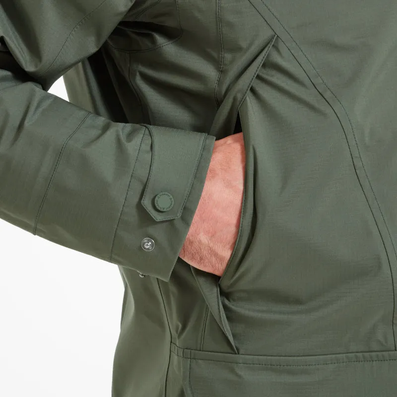 Schoffel Ptarmigan Cirrus Mens Waterproof Coat - River Green