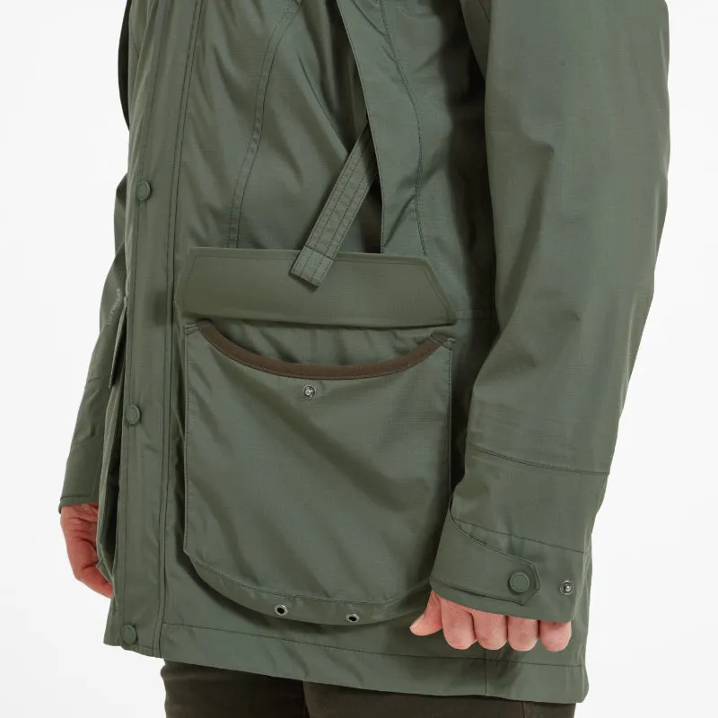 Schoffel Ptarmigan Cirrus Mens Waterproof Coat - River Green
