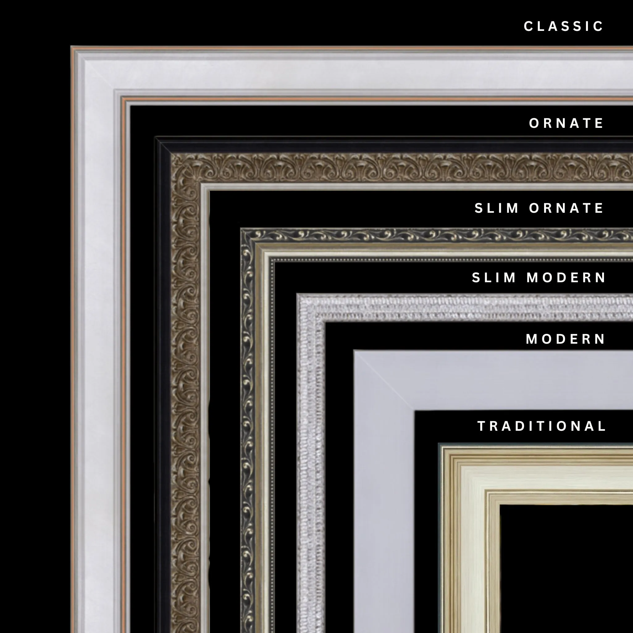Silver 20x18 Picture Frame Ornate Traditional Classic Antique