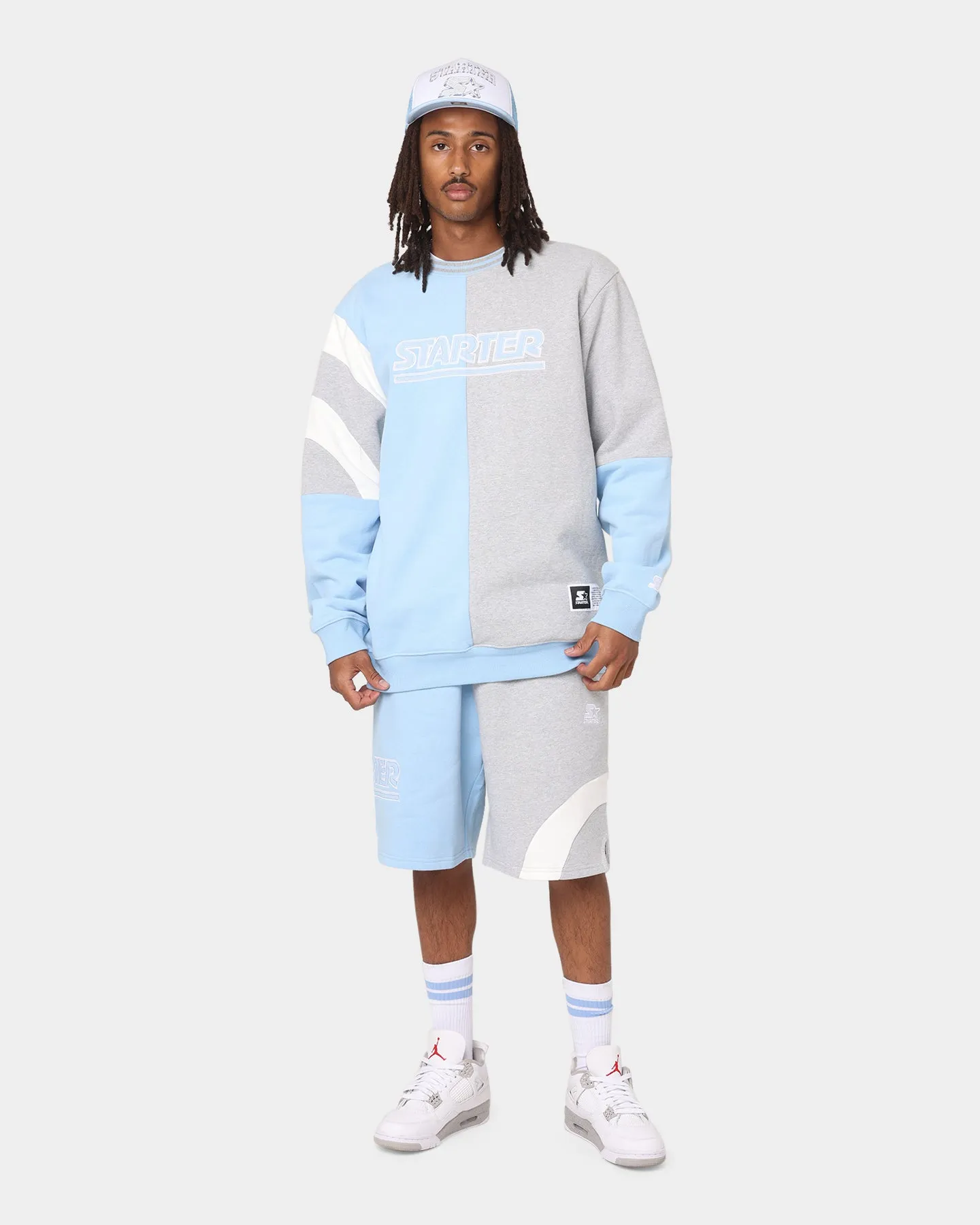 Starter Mid Season Crewneck Light Blue/Grey