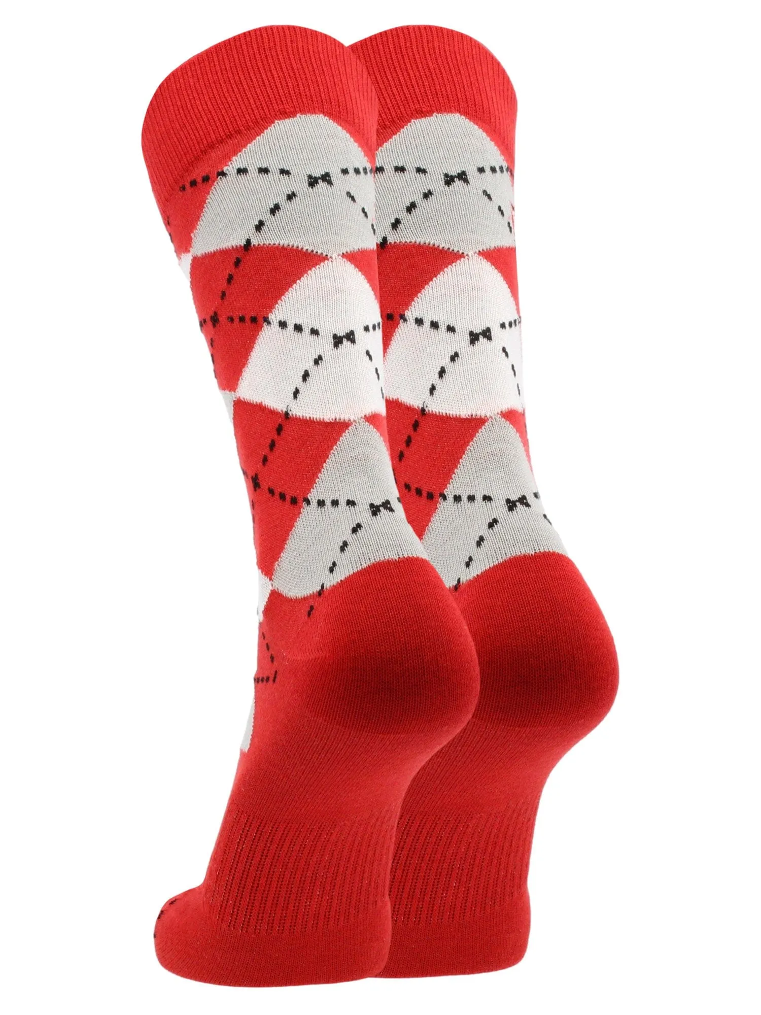 University of Ohio State Buckeyes Argyle Dress Socks