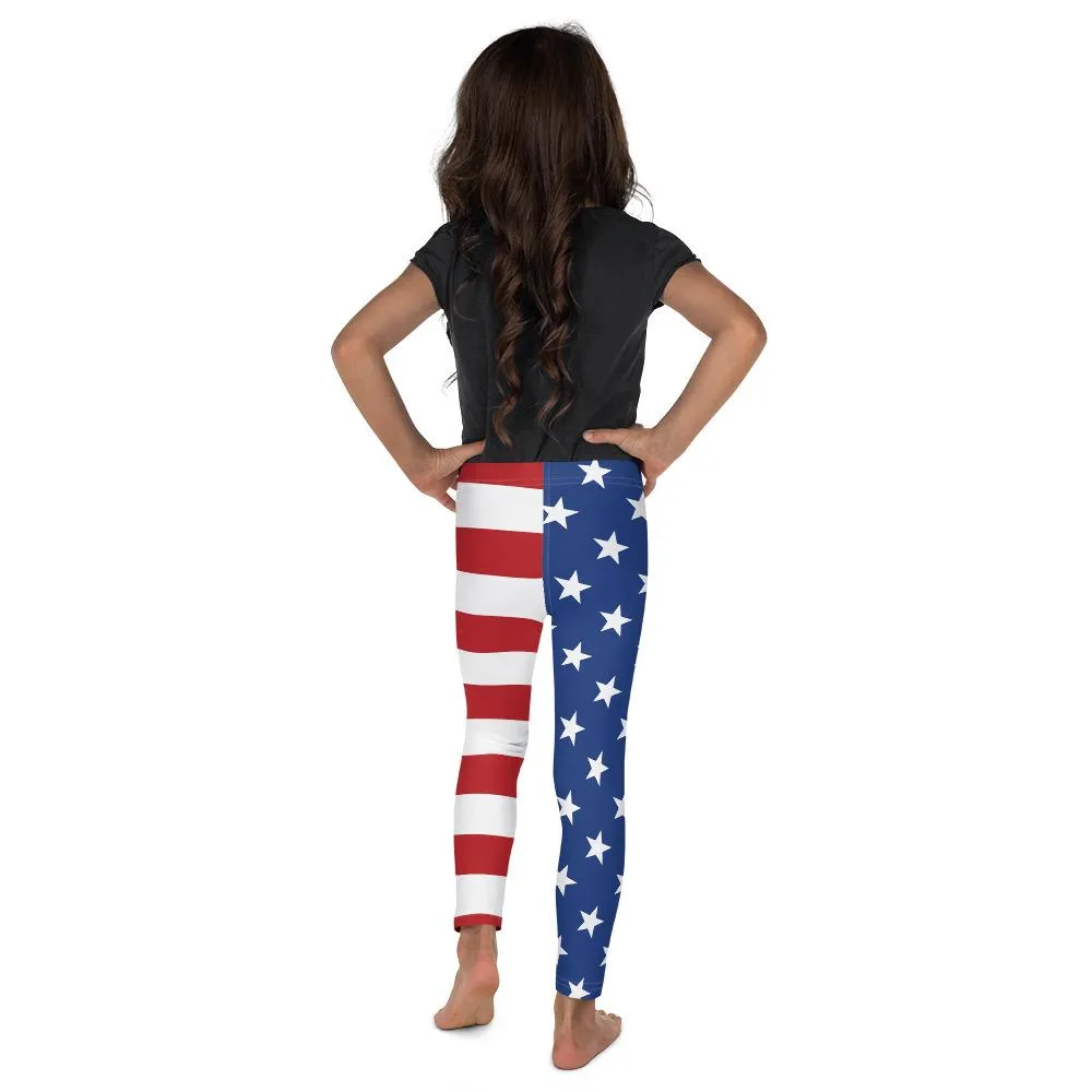 USA Stars & Stripes Kid's Leggings