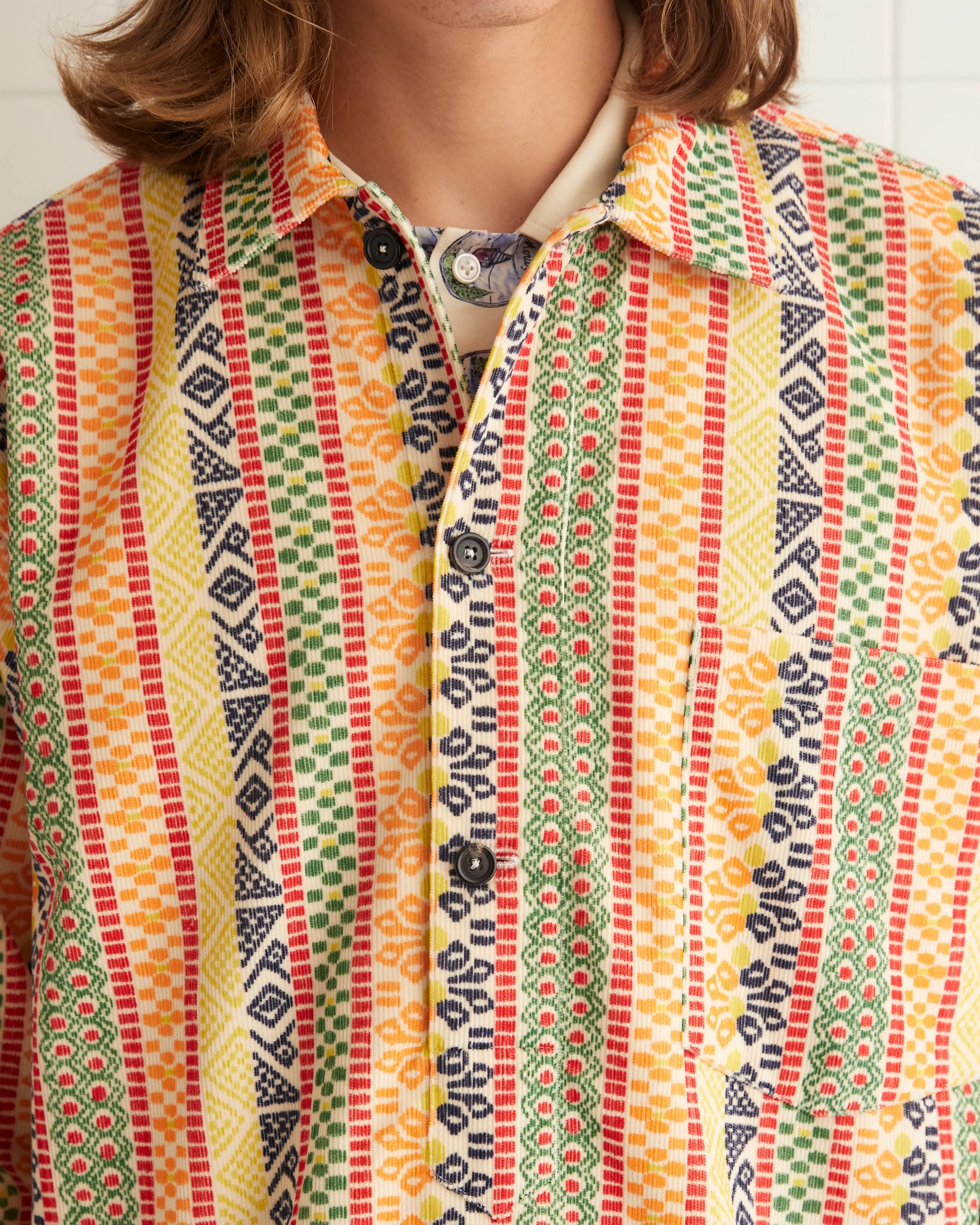 Wildflower Stripe Pullover